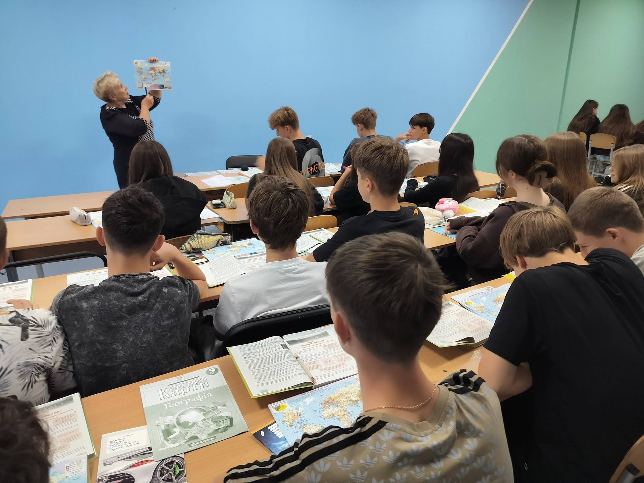 Навчання триває навіть під час повітряних тривог.